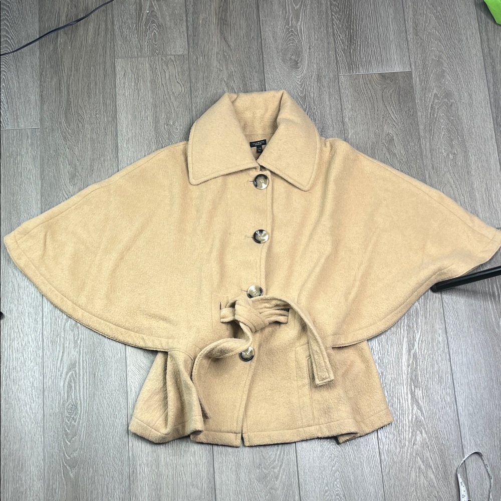 Talbots‎ Camel Women's Sweater Cape size large / X-Large